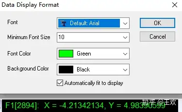origin画完图取点显示时如何让datadisplay显示到有效数字12位我的只