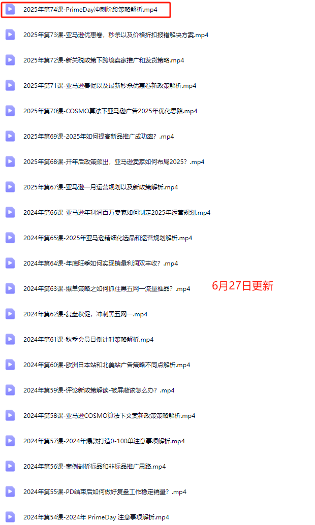 图片[4]-米谷学堂-亚马逊运营实操课2025年6月(价值2980元)_-每日必学网
