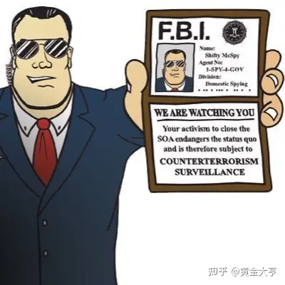 为什么电影里fbi执行任务时都会出示证件却没印象cia也出示证件这有