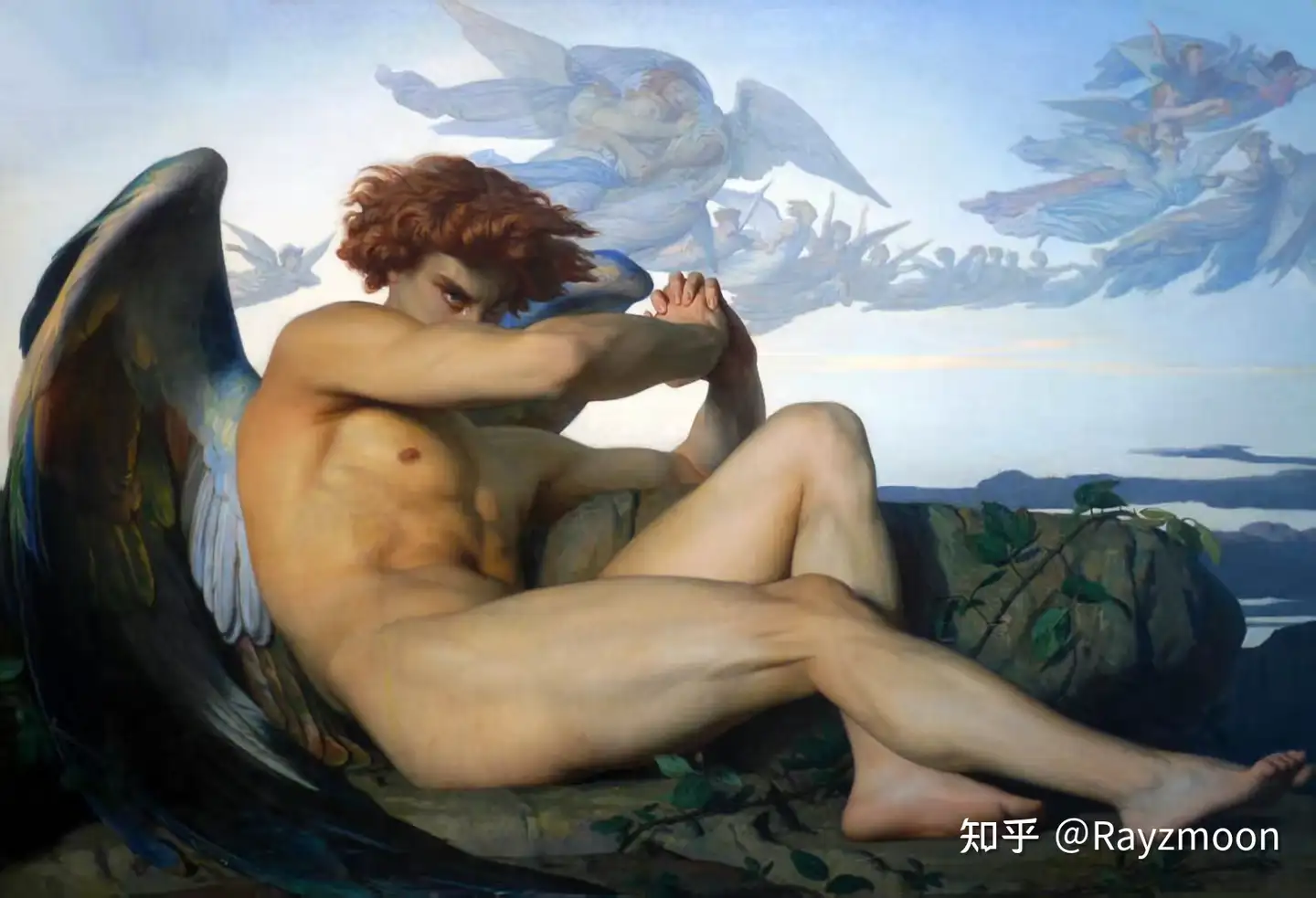 哪幅西方绘画作品塑造的男性形象最美？
