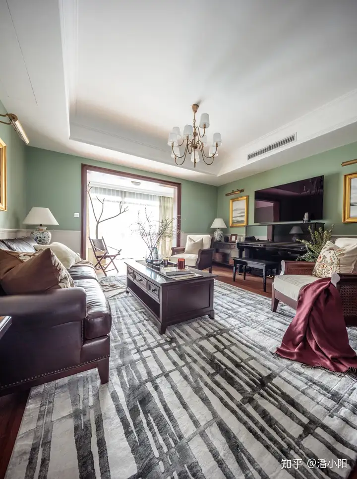 新家想装修成美式风格，有没有好的装修案例推荐？(图3)