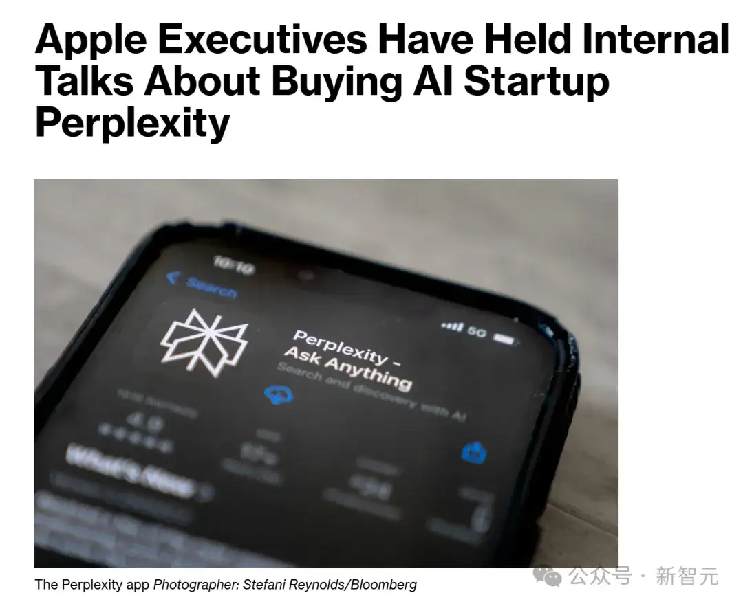 苹果密谋300亿美元天价收购Perplexity，小扎狂挖印度裔CEO！
