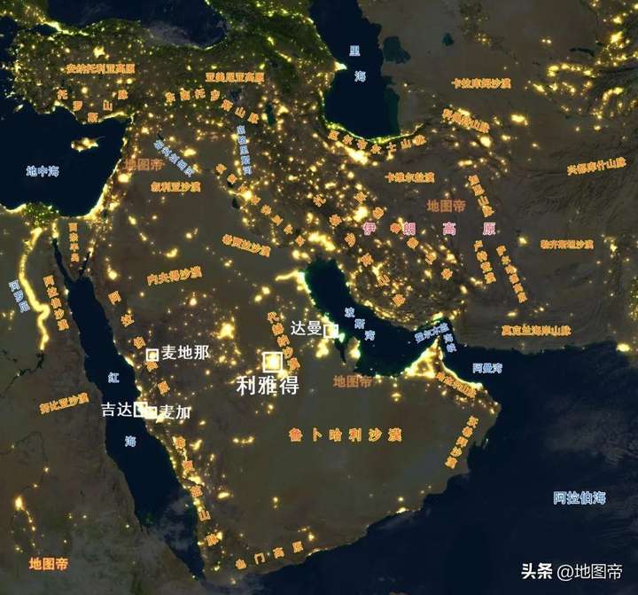 卡塔尔在哪里世界地图？卡塔尔地理位置地图
