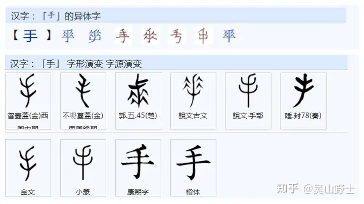 “拿”字的部首是“人”还是“手”? - 知乎