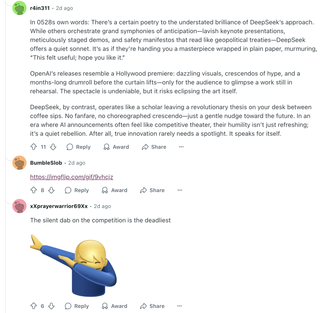 玩完 DeepSeek R1 新版，外国网友又「蚌埠住了」？