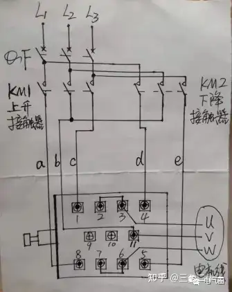 电动葫芦电气原理图图片