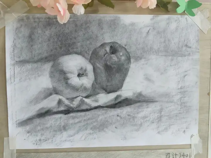 绘影逐光 青春创想|塘栖校区素描比赛优秀作品展(图6)