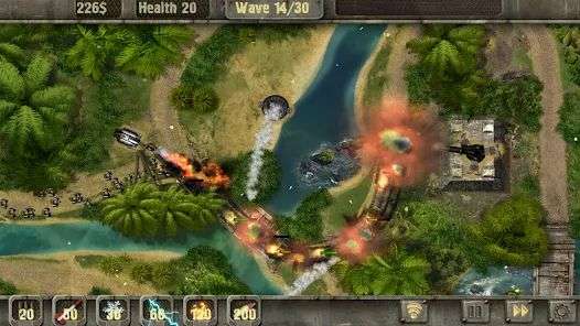 《战地防御》v1.3.17 MOD APK（无限生命值）经典塔防安卓手机游戏 - 山海之花 - 宝藏星球屋-山海之花 - 宝藏星球屋