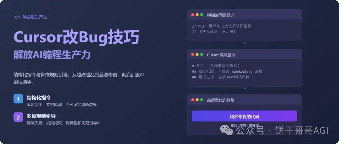12个高效让Cursor改bug的技巧，彻底解放AI编程生产力