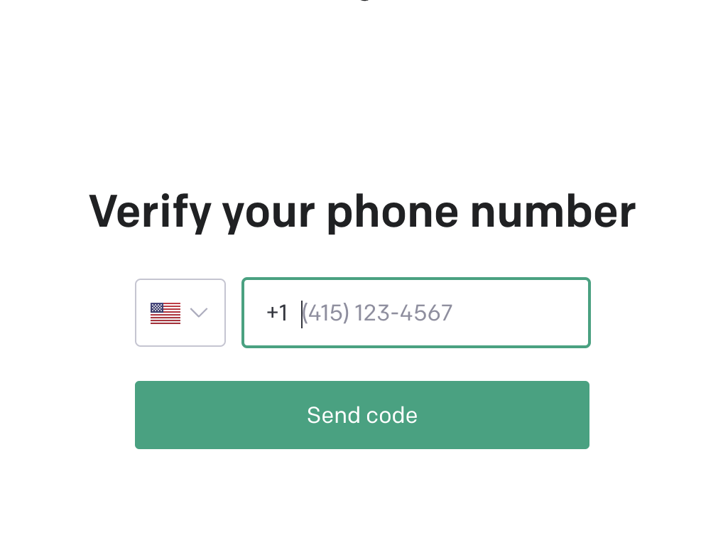 Bind Phone Number