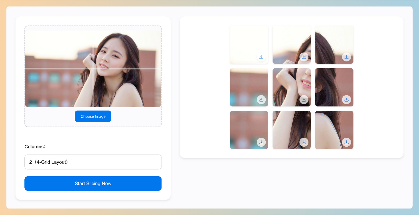 IG Grid Maker：IG网格切割器，轻松制作美丽的Instagram网格照片，瞬间提升你的社交媒体颜值-墨桅博客