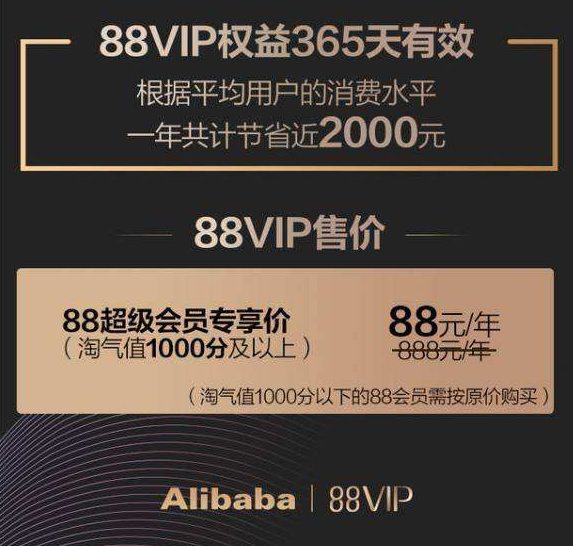 88vip是什么时候推出的？淘宝88vip有必要开吗