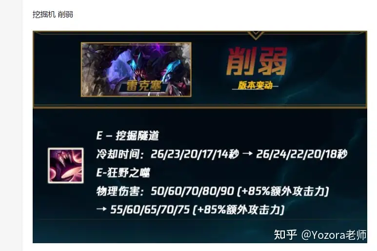 《英雄联盟》里后期最无力的英雄，你认为是谁？