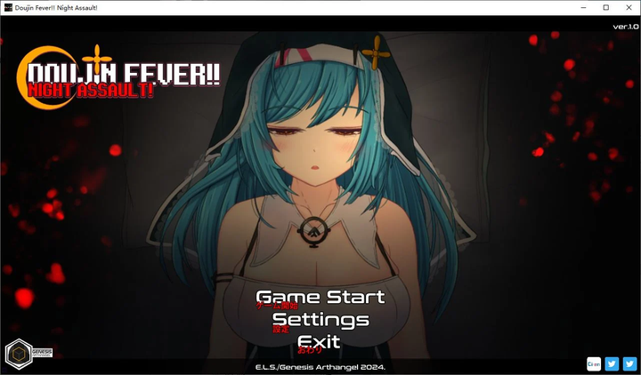 图片[1]-【日式SLG/全动态】Doujin Fever!! Night Assault!  DL正式版-糯五游戏网