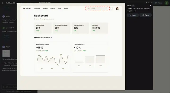 我测了Google Stitch：AI 直接出 UI 源文件，Figma 的压力不小了......