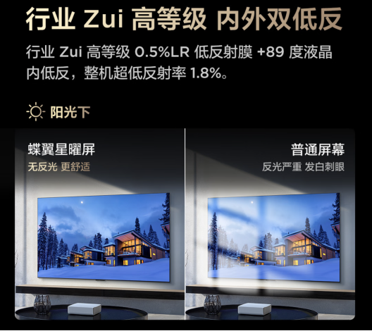 不拉窗帘、不关灯、不反光，这电视太懂夏天了！(图4)
