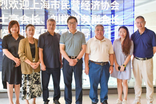 上海市民营经济协会领导一行莅临奶叔健康集团 考察并指导企业发展
