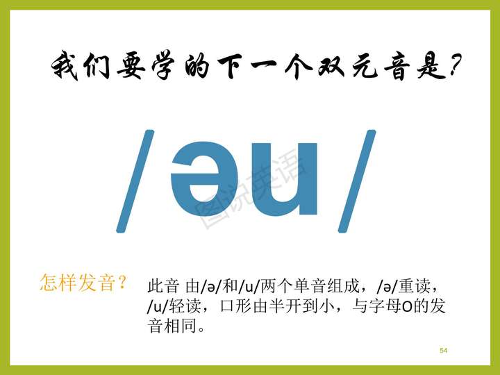 元音字母有哪些？20个元音和28个辅音