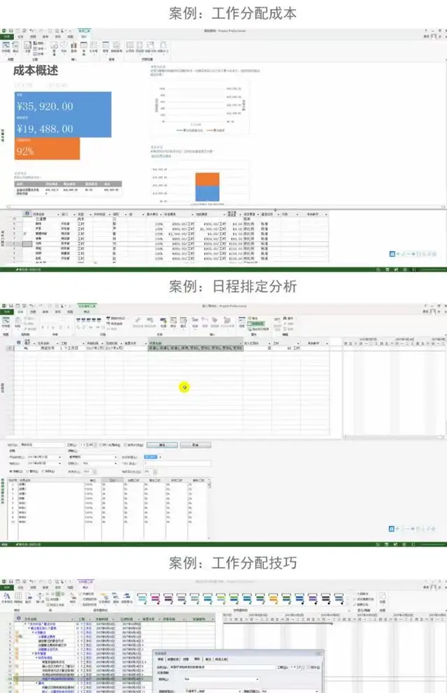 图片[9]-Project零基础视频教程-PMP项目管理工程办公流程甘特图日程表课程【电商热销726】-暗冰资源网