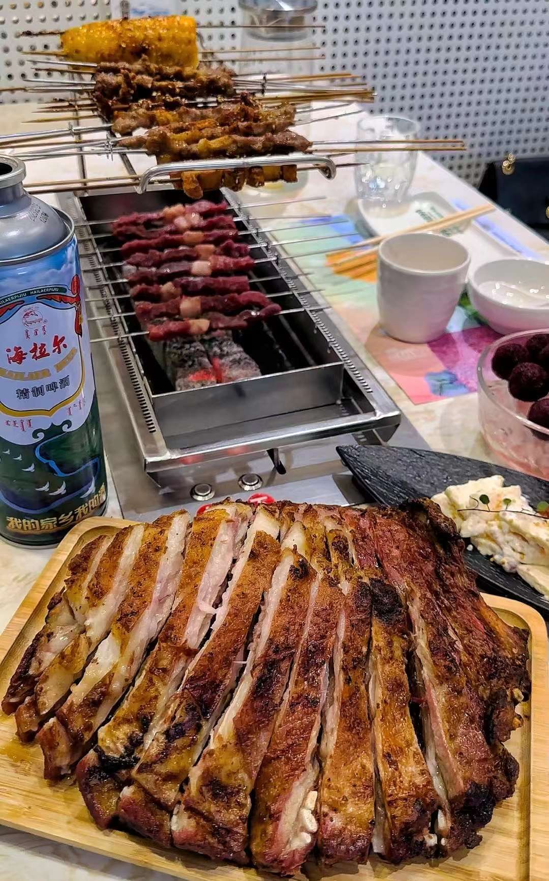 内蒙古的烧烤才叫吃肉|米娜娜