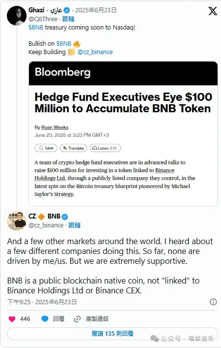 BNB也要“策略化”？华尔街盯上它的第一步是…上市！