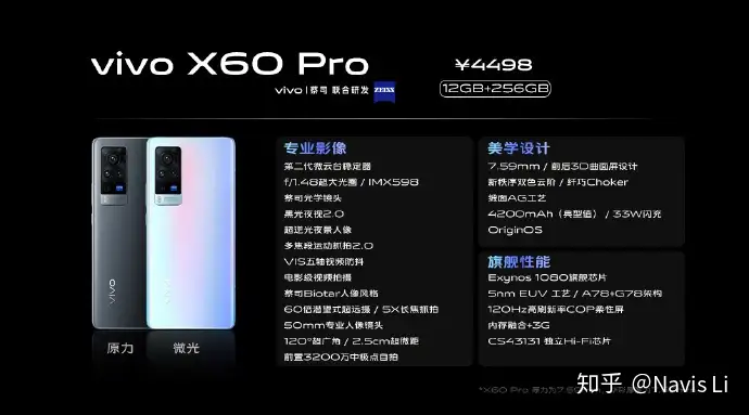 如何评价12 月29 日发布的vivo X60 系列？有什么亮点和不足？ - 知乎