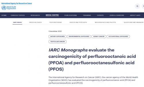 新污染物PFOA和PFOS的致癌风险及应对措施