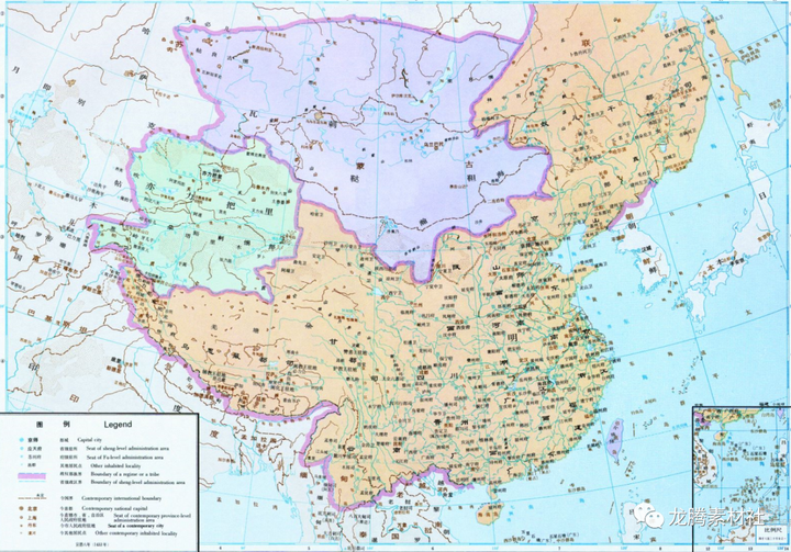 七国地图和中国地图对照 七国灭亡的顺序口诀