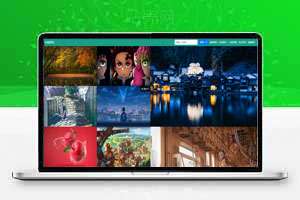 高清脑壁自动采集在线电脑壁纸源码