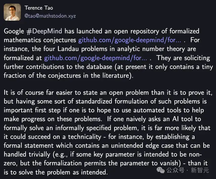 DeepMind首个猜想库开源，获陶哲轩力挺！