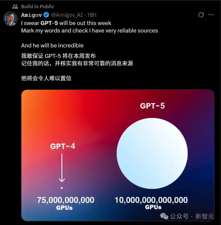 GPT-5基准测试泄露，被曝两天后发布？复刻Minecraft震撼开挂网友直呼封神