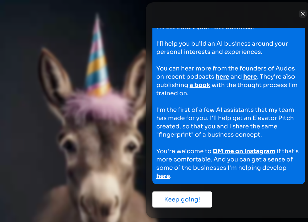 AI时代不再只有独角兽了，这家创业Studio想用AI赋能普通人，致力于AI超级个体一人公司，每年孵化出10万个“驴角兽”