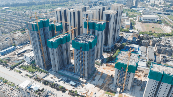 国企匠心筑梦万家,建投学府5#栋从拿地到封顶仅用一年-昆明楼盘网
