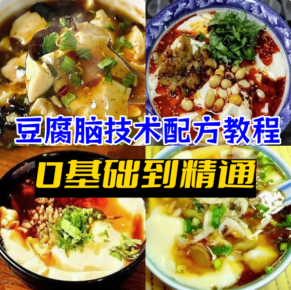 图片[1]-豆腐脑技术配方教程豆腐制作技术视频加工石膏卤水干臭千张腐竹油【电商热销428】-暗冰资源网