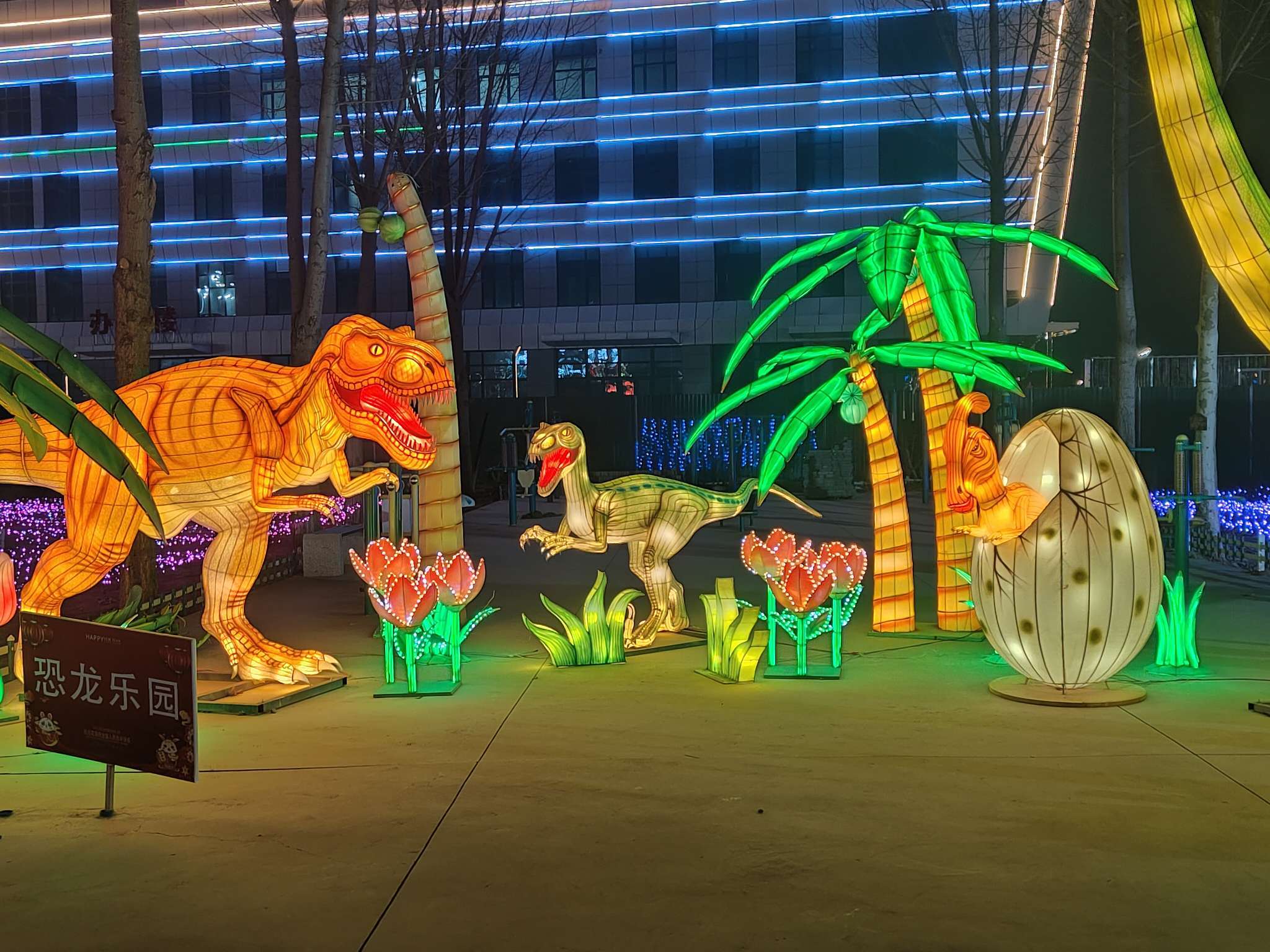 众生尘 的想法: 乾兆花海夜景花灯,各式各样,各种色彩,… - 知乎