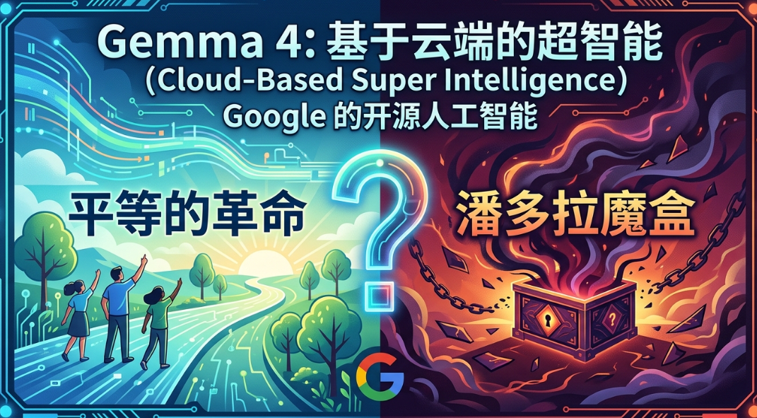 云端超级智能Gemma 4：谷歌开源AI的“平权革命”还是“潘多拉魔盒”？