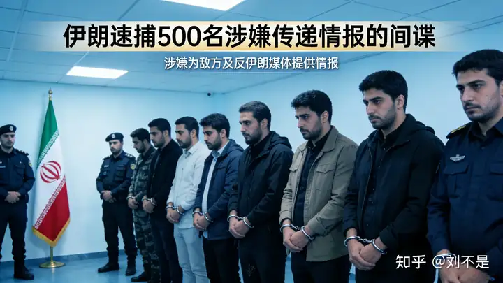 伊朗称逮捕了 500 名涉嫌为敌方和反伊朗媒体传递情报的间谍，对伊朗国内稳定和战争进展有哪些影响？