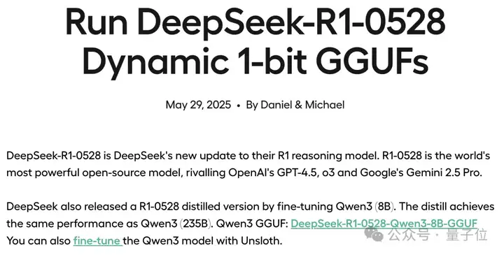 1.93bit版DeepSeek-R1编程超过Claude 4 Sonnet，不用GPU也能运行