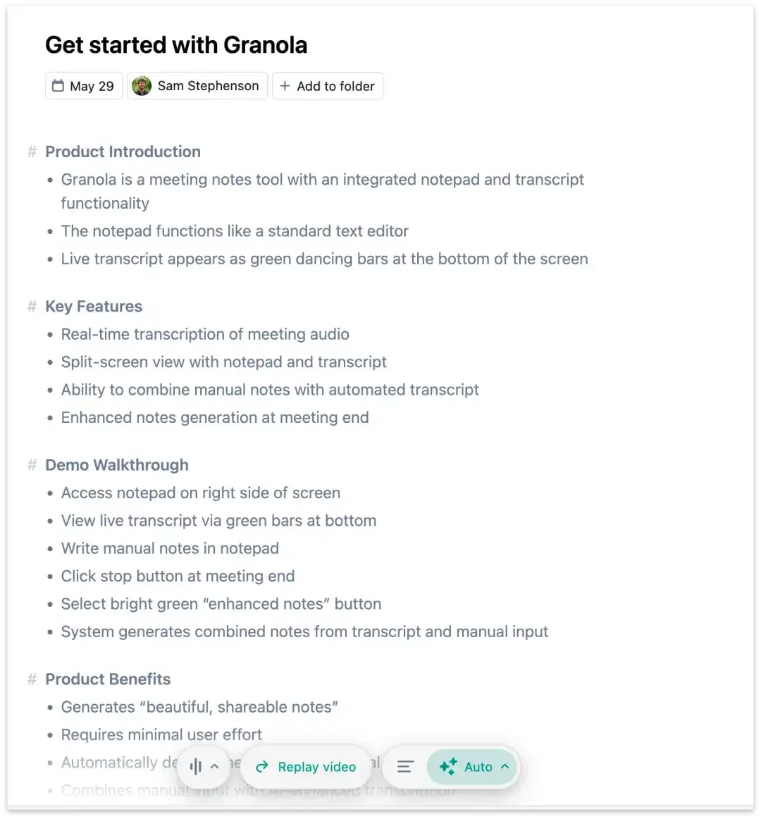 区区一款 AI 会议记录软件凭什么值 2.5 亿美元？| 深度拆解 Granola 的产品哲学