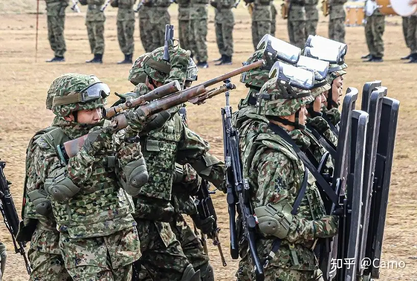 如何评价日本自卫队和韩国国军的不同军种间的制服设计以及他们的单兵 