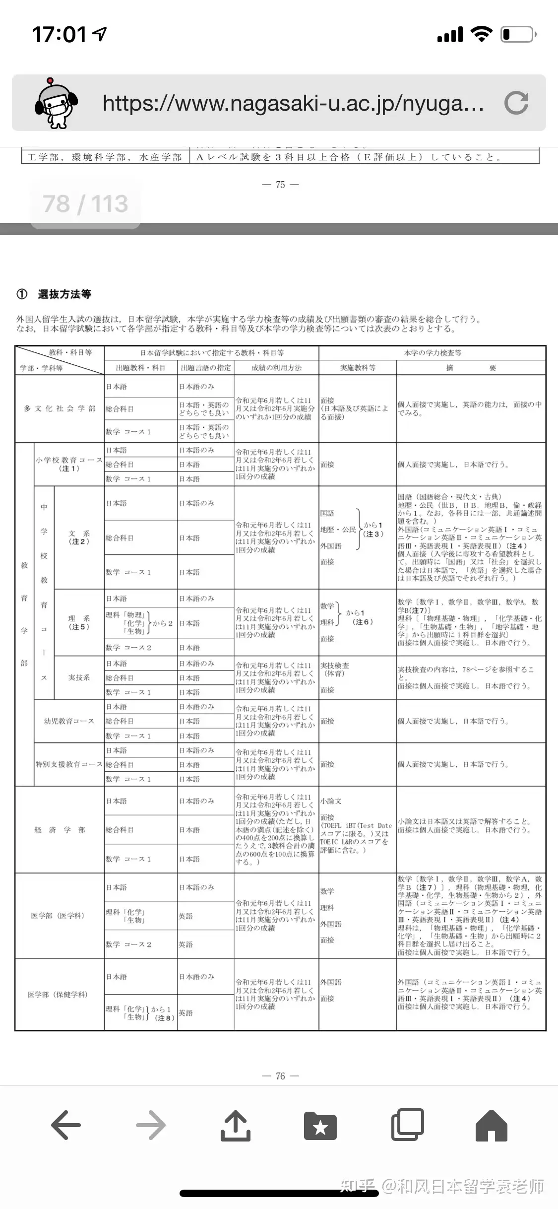 日本长崎大学经济学部需要英语成绩吗eju要多少分呀大概? - 知乎