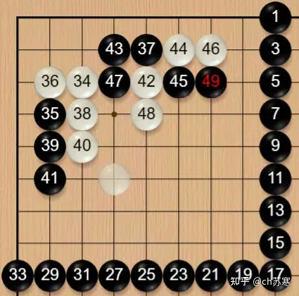 在围棋中，打入一块完整的矩形空地，至少要多大空间可以净活？ - 知乎