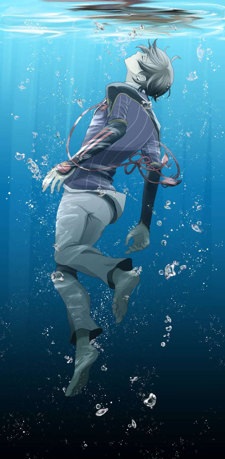 求一张小男孩落入水中的壁纸? - 知乎