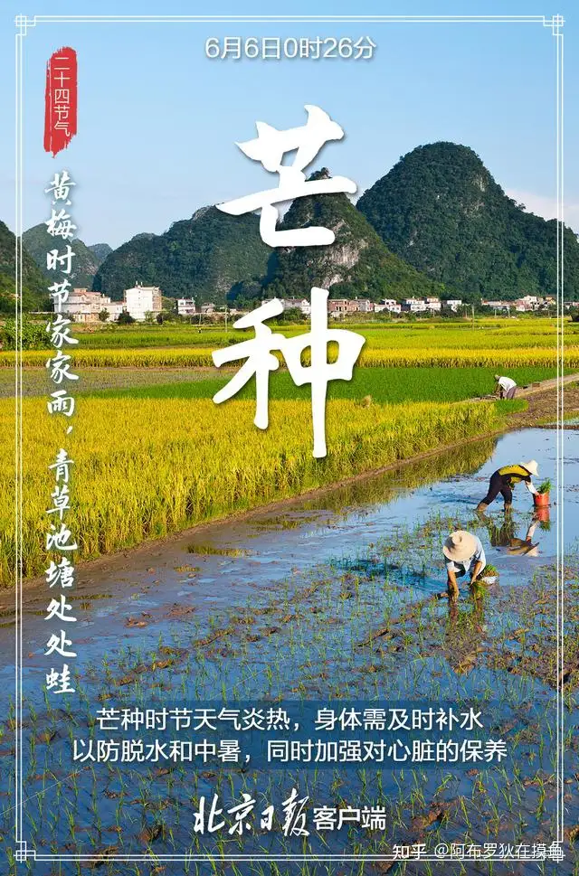 芒种也称「忙种」，这一天对农事耕种意味着什么？民间都有哪些传统习俗？