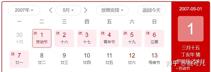 对于五一调休，你有哪些看法？