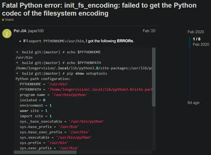 init_fs_encoding: 如何解决安装Python时缺失 encoding模块的问题 ? - 知乎