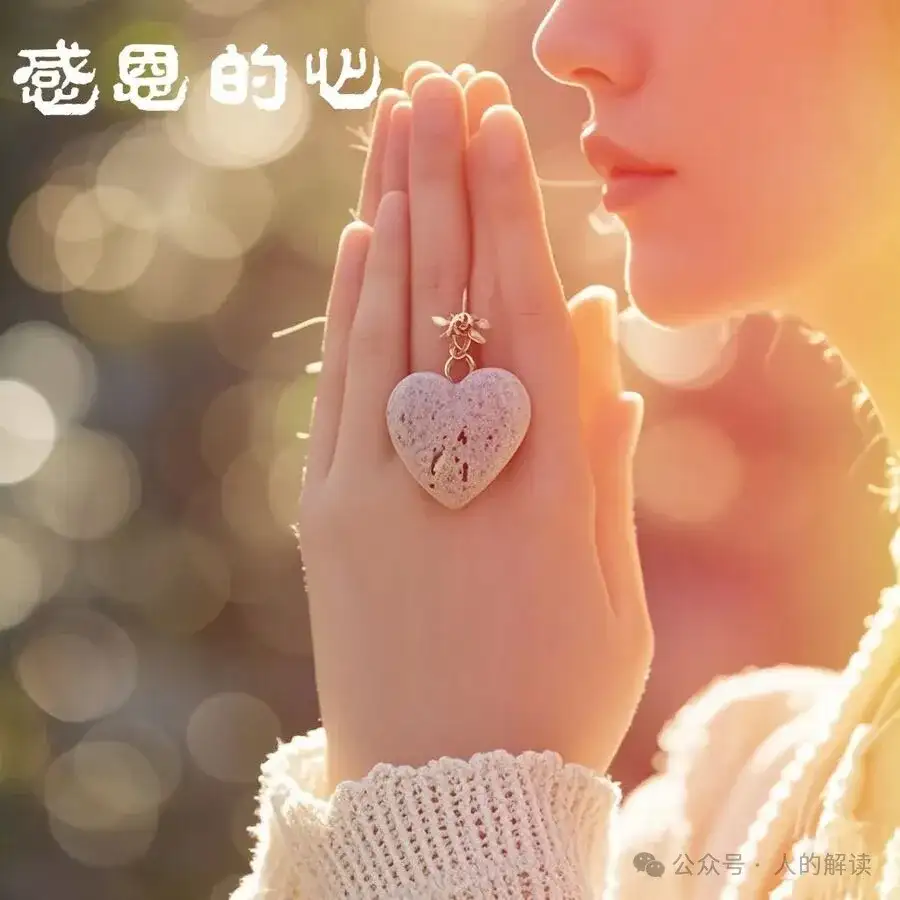 感恩的奥秘，为何有那么强的显化力量-人的解读