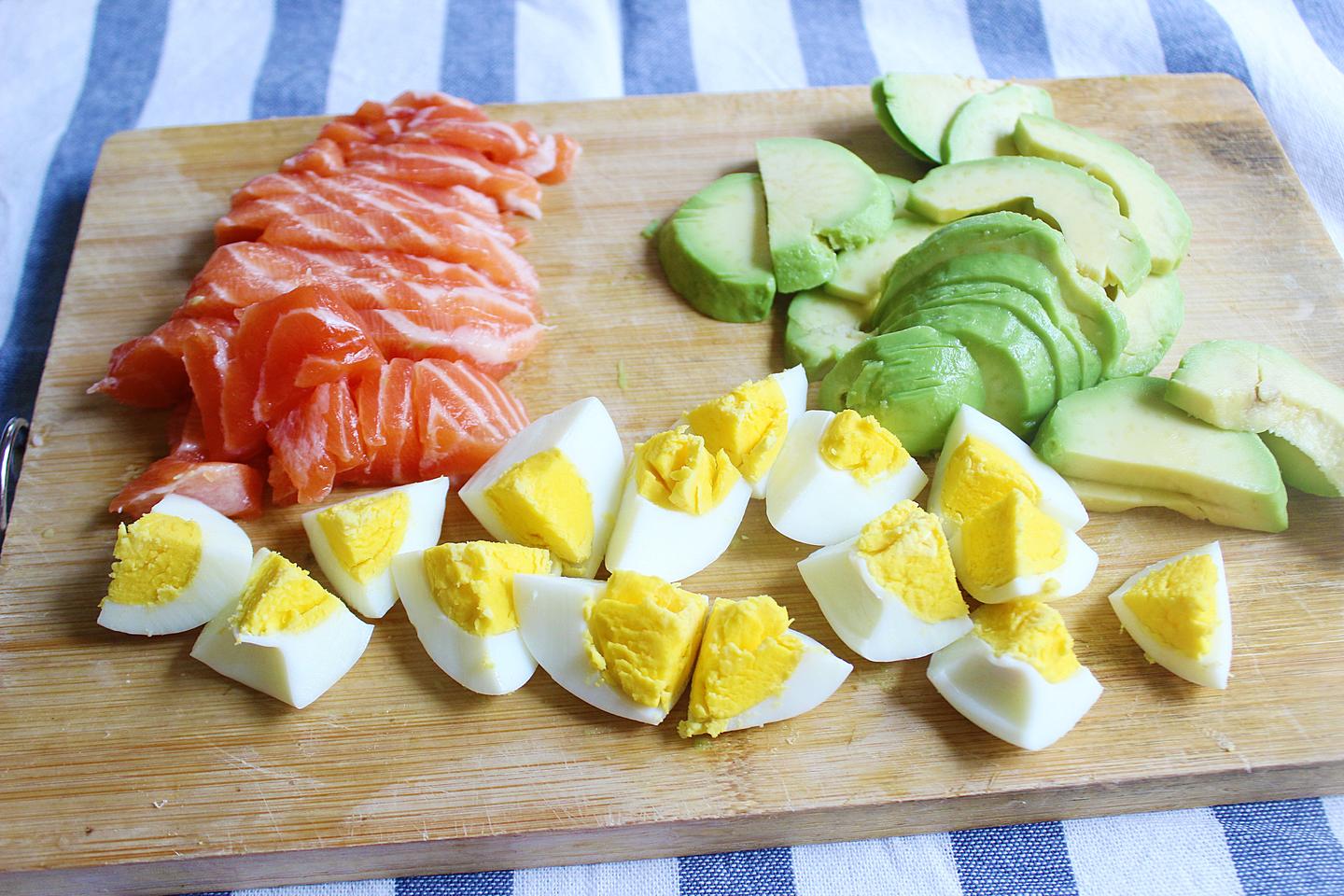 快手早餐‖ 牛油果三文鱼沙拉- 知乎