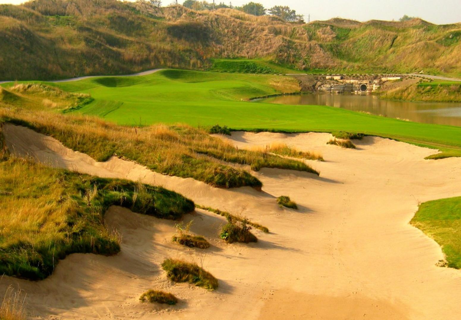 高尔夫球场沙坑怎么才能做到收边整齐,沙子和草皮边界清晰? - 知乎