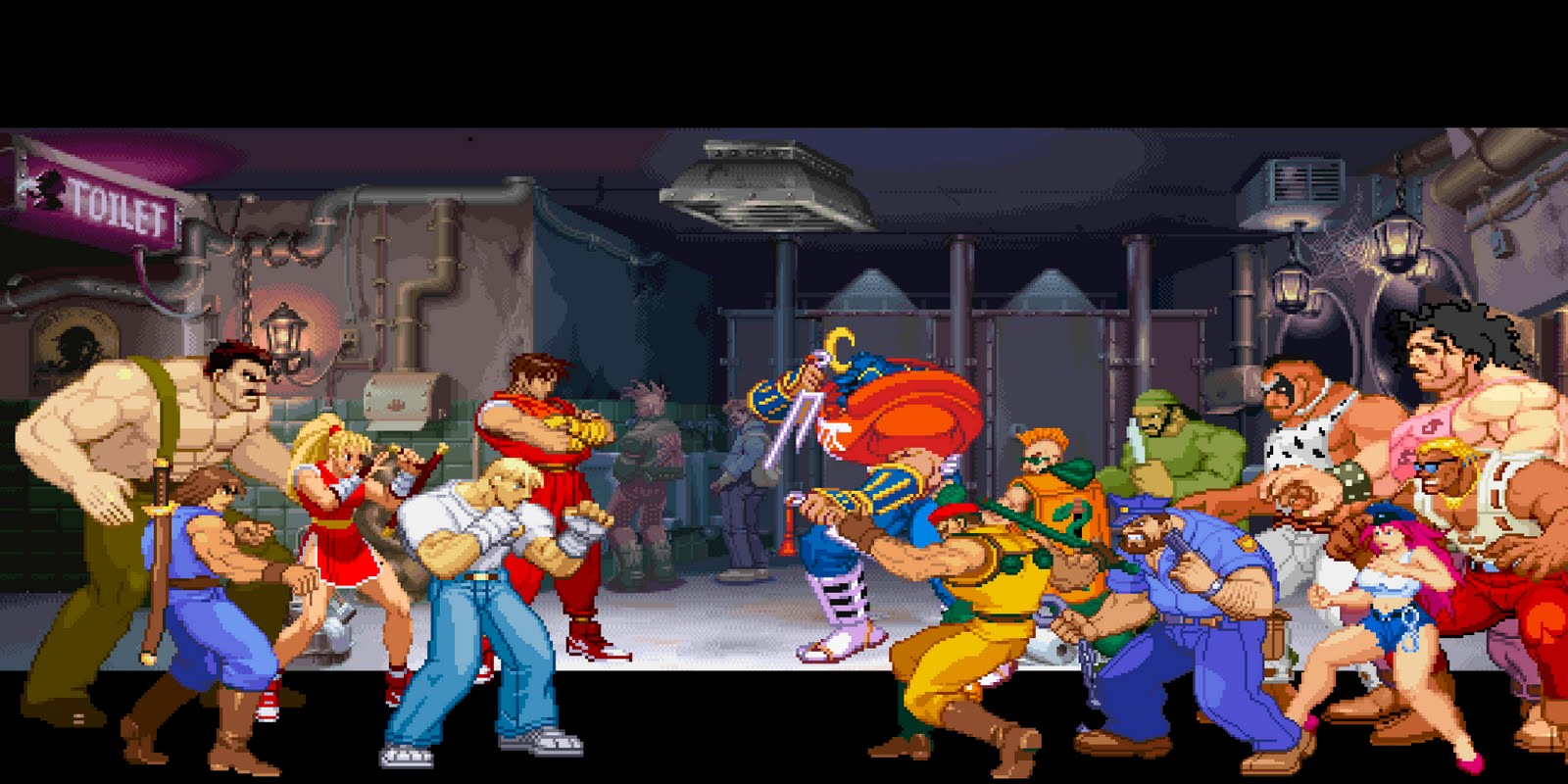 街霸streetfighter和快打旋风finalfight有什么联系